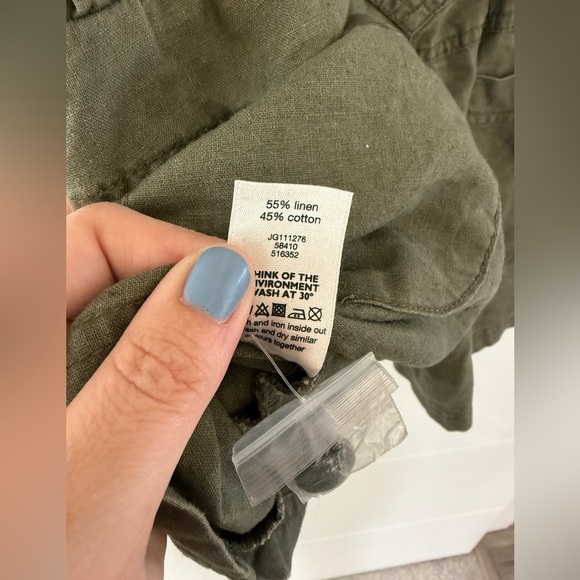 F&F Limited Edition Linen & Cotton Short Romper, size 10. - Picture 9 of 9